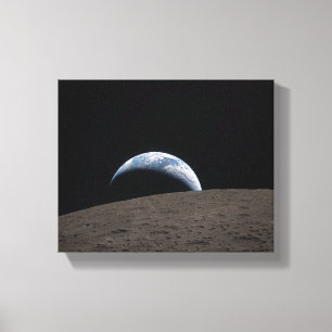 Earthset Orion Raumschiff Artemis Mondmission Leinwanddruck