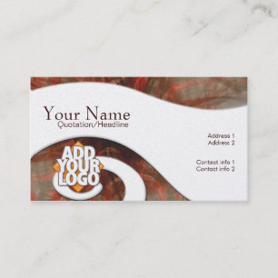 EarthSwirl Special Visitenkarte