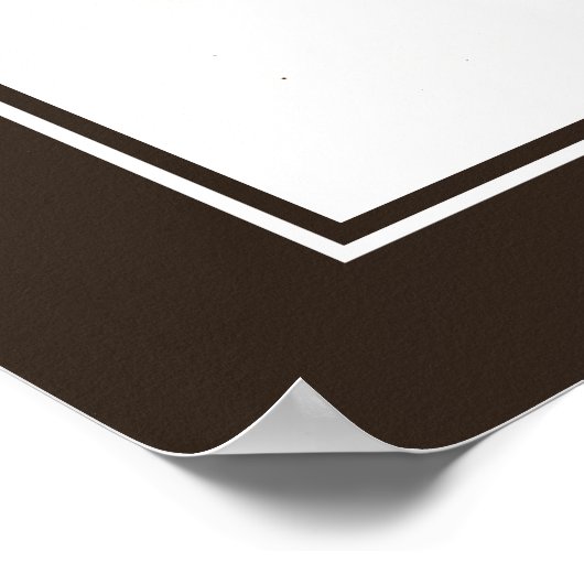 Earthtone Feathers II Poster (Ecke)