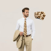 Earthtone Geometry Krawatte