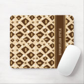 Earthtone Geometry Mousepad (Mit Mouse)