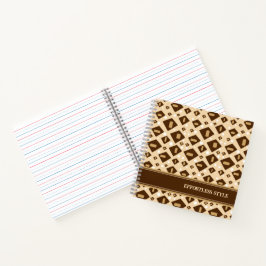 Earthtone Geometry Notizblock