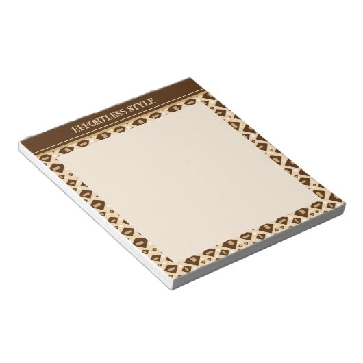 Earthtone Geometry Notizblock (angewinkelt)