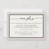 Earthtone Mushroom - Modernes, verzögertes Ereigni Einladung (Vorderseite)