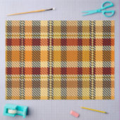 Earthtone Plaid Tissue Paper Seidenpapier (Basteln)