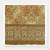Earthtone Sampler Paper Party Napkins Serviette (Vorderseite)