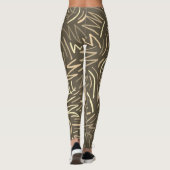 Earthtone Scribble Leggings (Rückseite)
