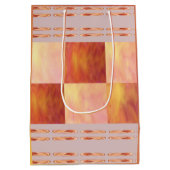 Earthtone Skies Gift Bag Mittlere Geschenktüte (Rückseite)