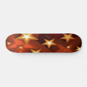 Earthtone Stars Skateboard (Horizontal)