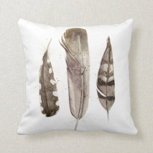 Earthtone versieht II mit Federn Kissen