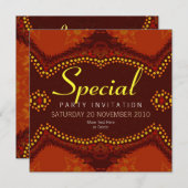 EarthTribe v2 Einladung (Vorne/Hinten)