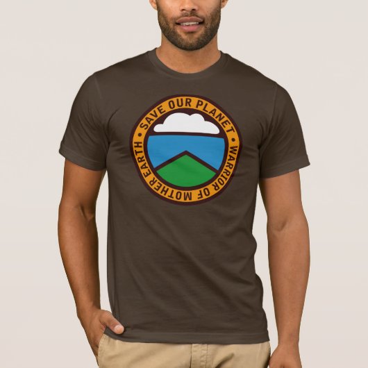 Earthwarriorblue T-Shirt (Vorderseite)