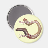 Earthworm Magnet (Vorderseite/Rückseite)