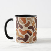 Earthy Abstract Coffee Mug – Organic Shapes  Tasse (Links)