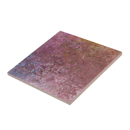 Earthy Alcohol Ink Abstrakt Fliese (Seite)