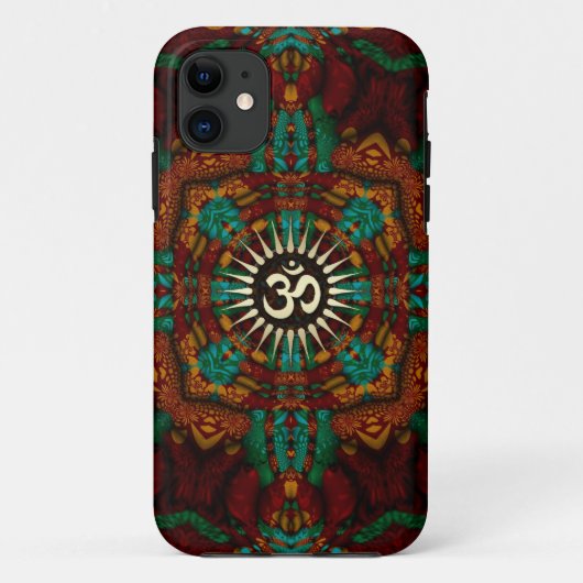 Earthy Batik Gold Om iPhone 5 Case-Mate Hülle (Rückseite)