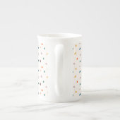 Earthy Bio Terrazzo Knochen China Tasse (Rückseite)