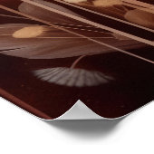 Earthy Blossom Symphony Poster (Ecke)