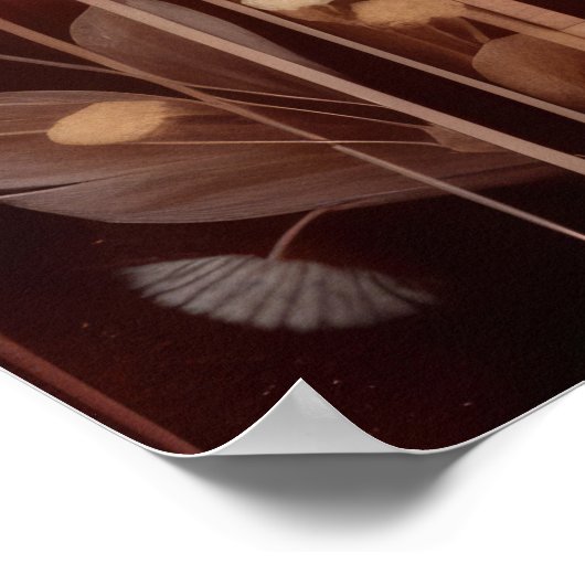 Earthy Blossom Symphony Poster (Ecke)