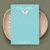 Earthy Bohemisch Butterfly Earring Display