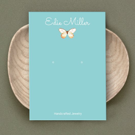 Earthy Bohemisch Butterfly Earring Display