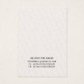 Earthy Bohemisch Long Brown Girl Earring Display (Rückseite)