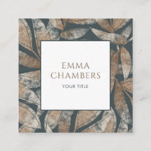 Earthy Boho Blätter