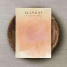 Earthy Boho Terracotta Watercolor Necklace Display