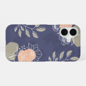 'Earthy Botanical Line Art' iPhone 16 Hülle (Rückseite (Horizontal))
