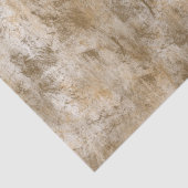 Earthy Brown Cream Sand Seidenpapier (Detail)