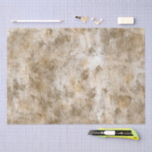 Earthy Brown Cream Sand Seidenpapier (Handwerk)