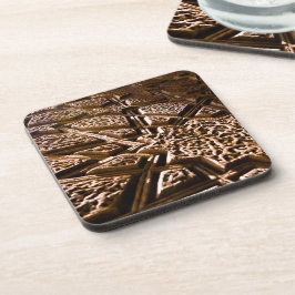 Earthy Clay Stars Getränkeuntersetzer