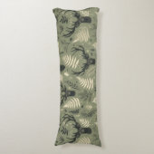 Earthy Deer Antlers & Ferns Seitenschläferkissen (Vorderseite Vertikal)