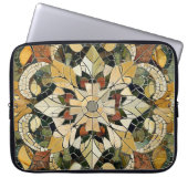 Earthy Elegance Mosaic Laptopschutzhülle (Vorderseite)