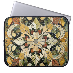 Earthy Elegance Mosaic Laptopschutzhülle