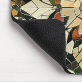 Earthy Elegance Mosaic Mousepad (Ecke)