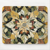 Earthy Elegance Mosaic Mousepad (Vorne)