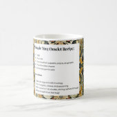 Earthy Elegance Mosaic Omelet Rezept Kaffeetasse (Mittel)