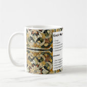 Earthy Elegance Mosaic Omelet Rezept Kaffeetasse (Links)