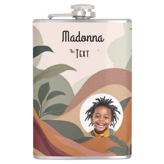 Earthy Escape Flachmann (Vorderseite)