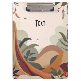 Earthy Escape Klemmbrett