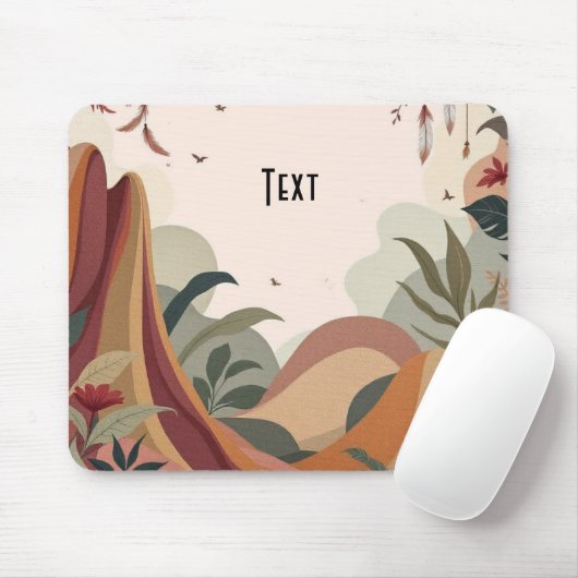 Earthy Escape Mousepad (Mit Mouse)