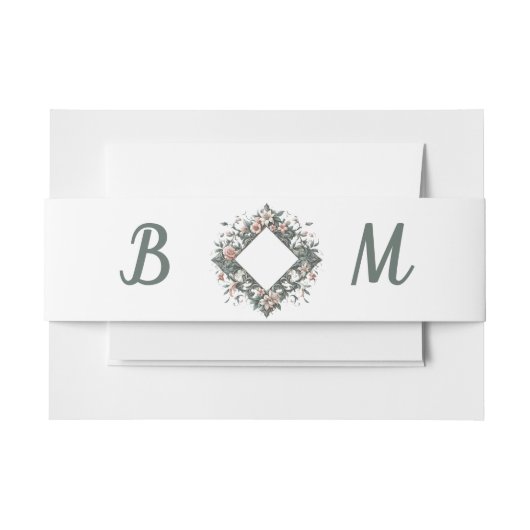 Earthy Floral Vain Band (Vorderseite Beispiel)