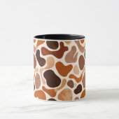 Earthy Fluid Shapes Mug – Minimal Abstract Style Tasse (Zentrum)