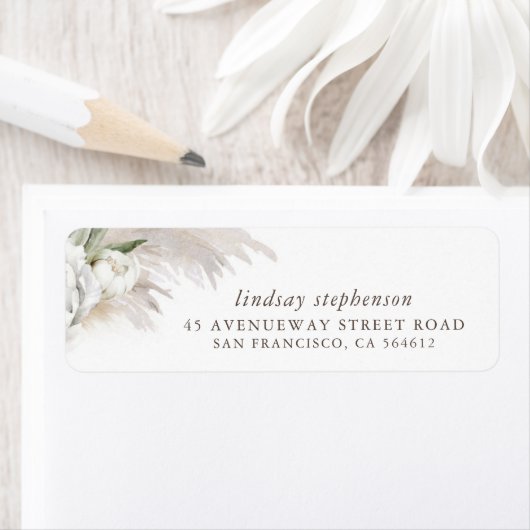 Earthy Foliage Pampas Grass Boho (Insitu)