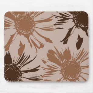 Earthy Gerbera Blume Mousepad