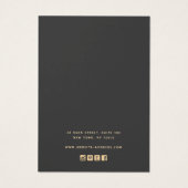 Earthy Gold Terracotta Abstrakt Earring Display (Rückseite)