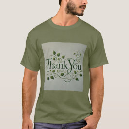 Earthy Green Danke Mens Tshirt