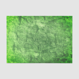 Earthy Green Moss Illustration Seidenpapier