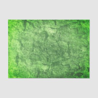 Earthy Green Moss Illustration Seidenpapier